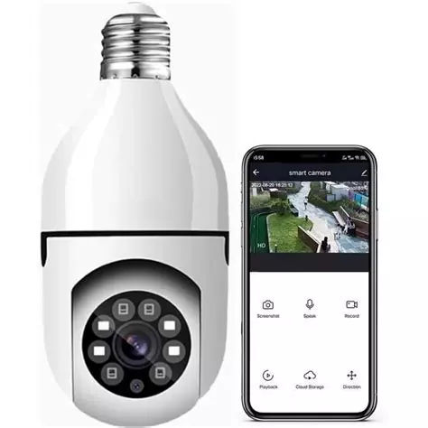 CAMERA EMPOULE PANORAMIC AVEC MICRO ET INSTALLATION