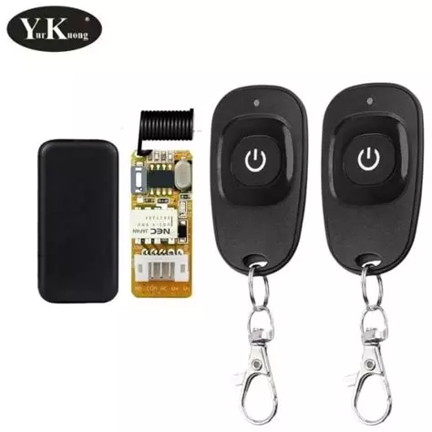 RECEPTEUR PETITE TELECOMMANDE NOIR 2 BOUTON